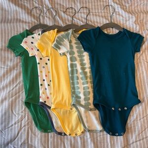 Kyte BABY Multicolor Bodysuit Set